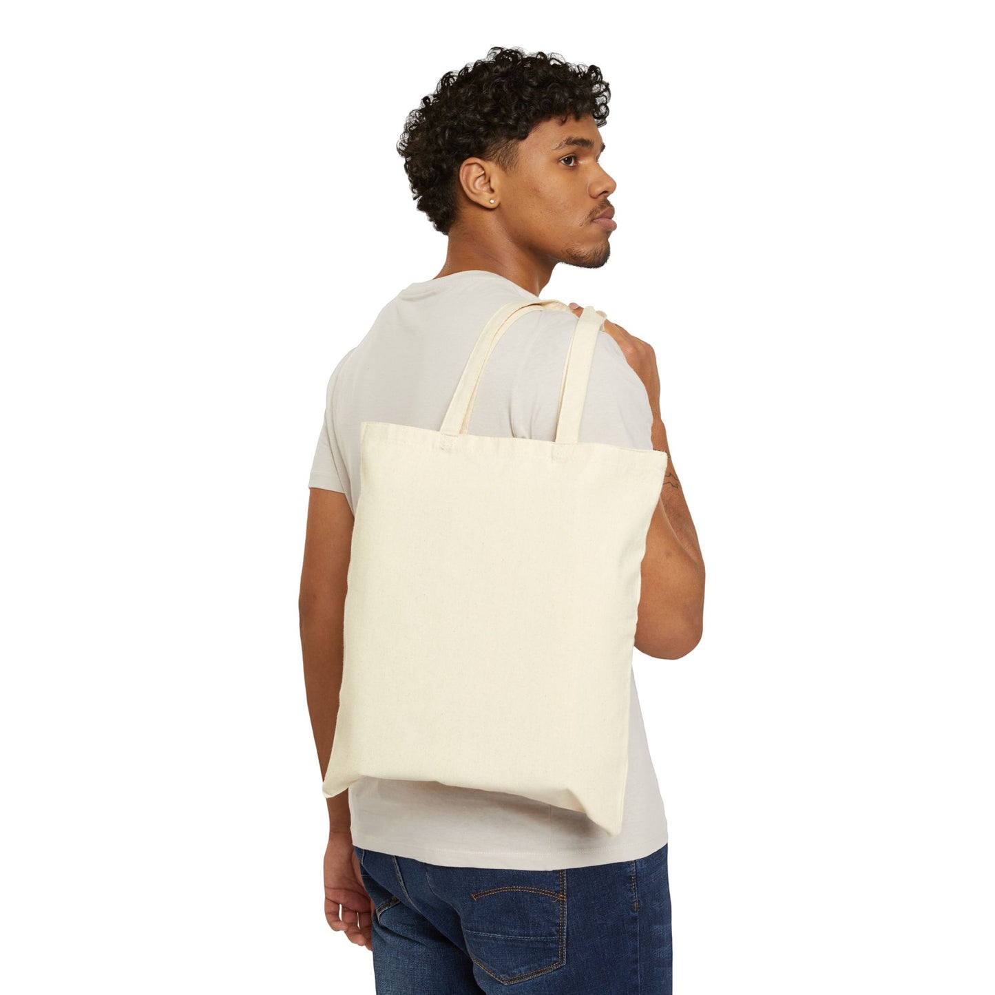 W&W Cotton Canvas Tote Bag