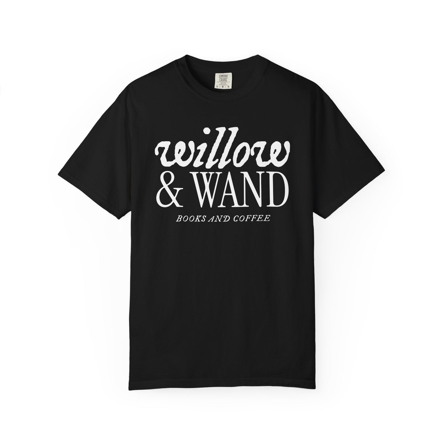 Willow & Wand Books and Coffee T-Shirt