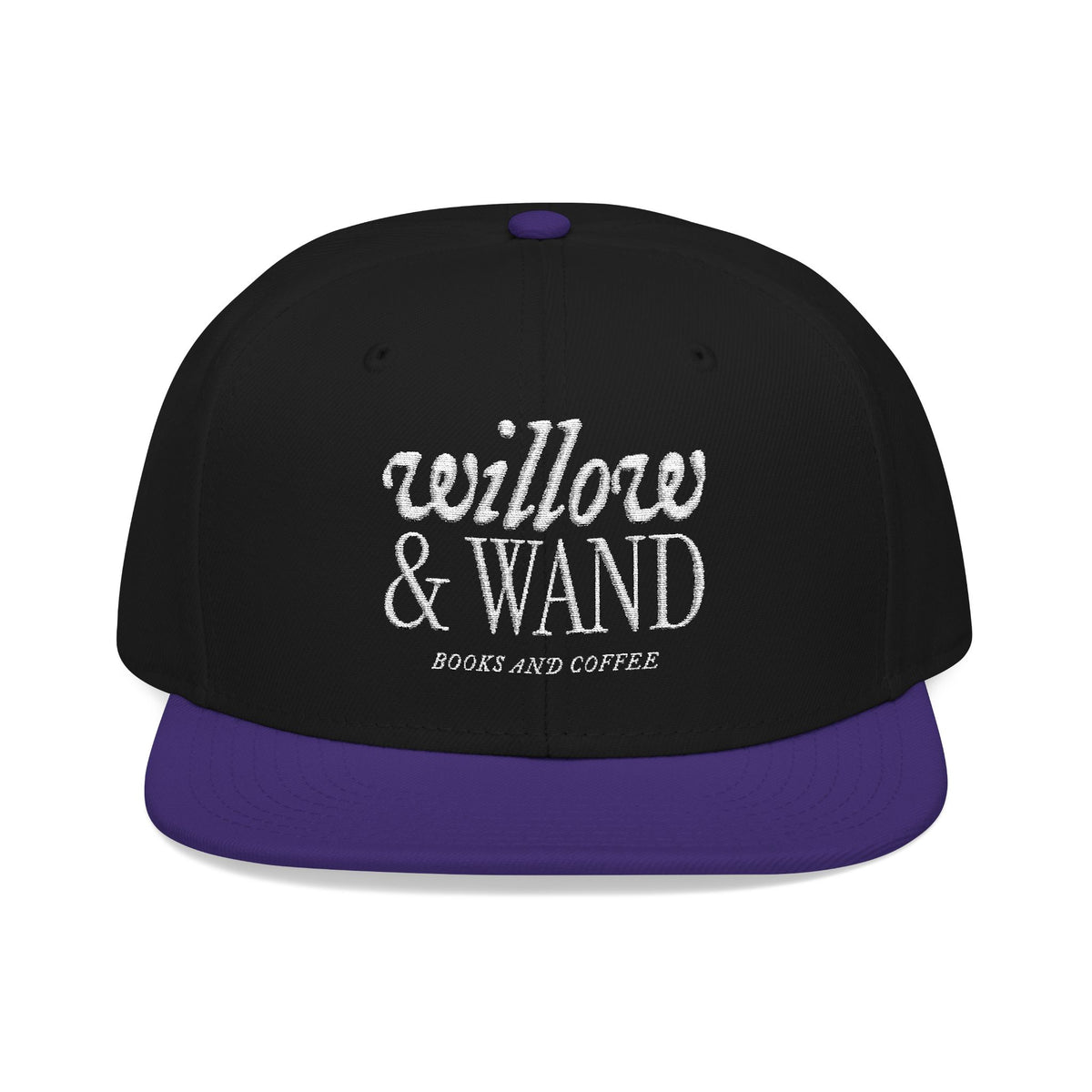 Embroidered Snapback Hat