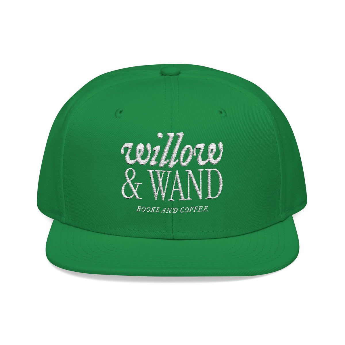 Embroidered Snapback Hat