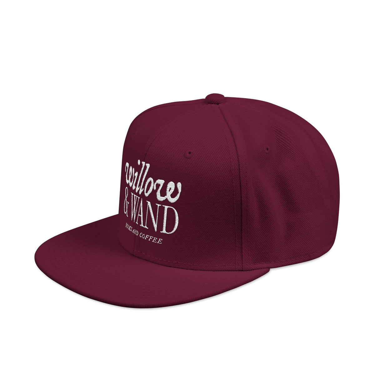 Embroidered Snapback Hat