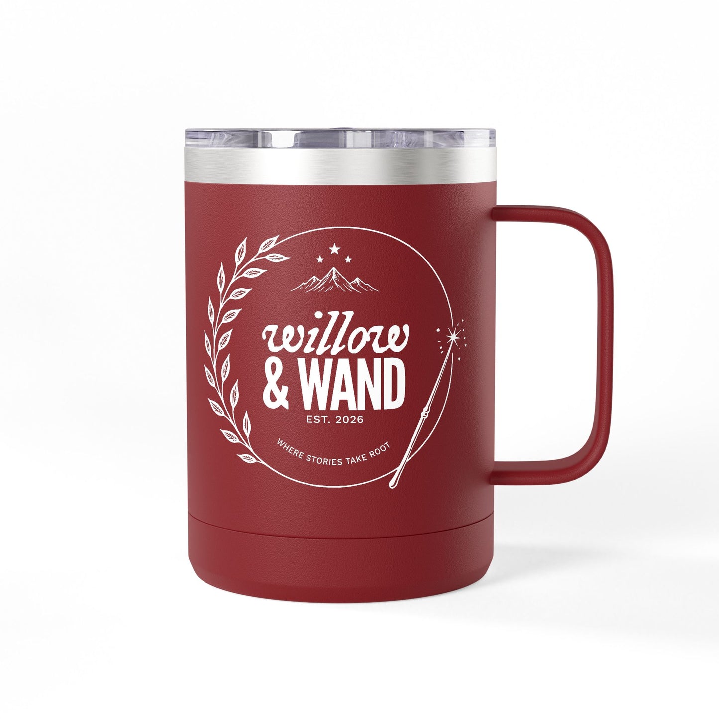 Willow & Wand 15oz Insulated Travel Mug Tumbler