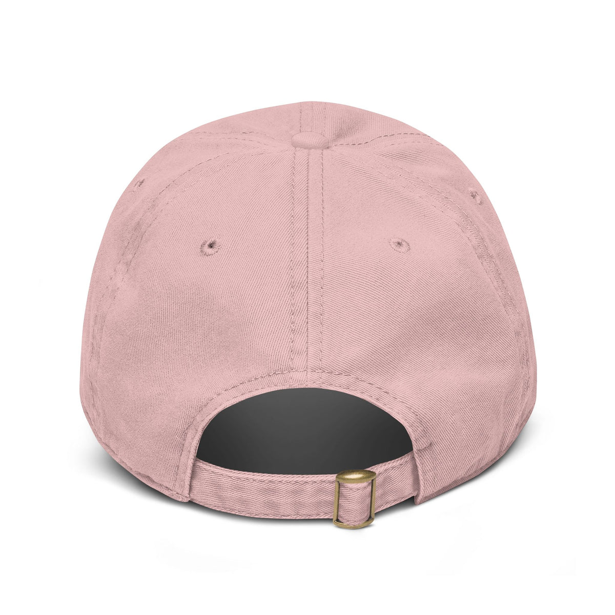 Willow & Wand Embroidered Washed Baseball Cap — Rustic Coffee Shop Logo Hat
