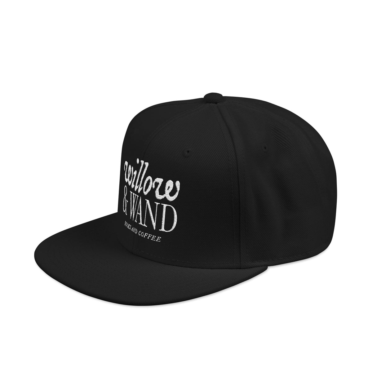 Embroidered Snapback Hat
