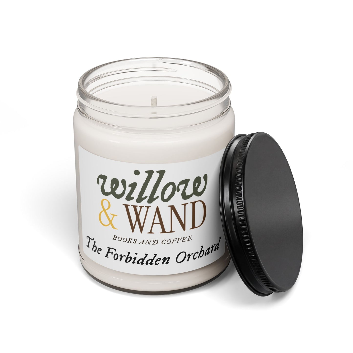 Willow & Wand Scented Soy Candle — Books & Coffee 9oz