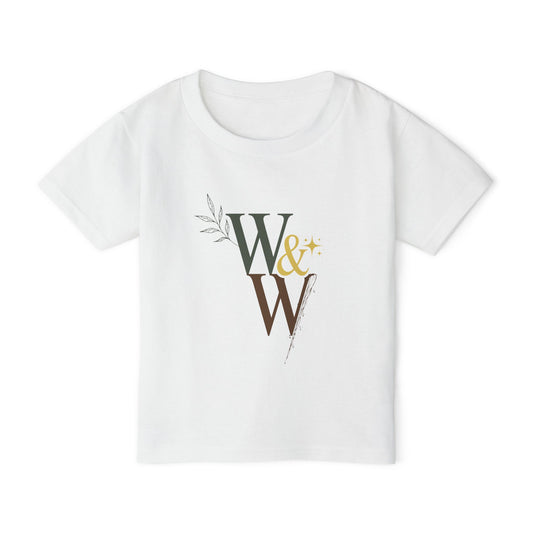 W & W Monogram Toddler T‑Shirt