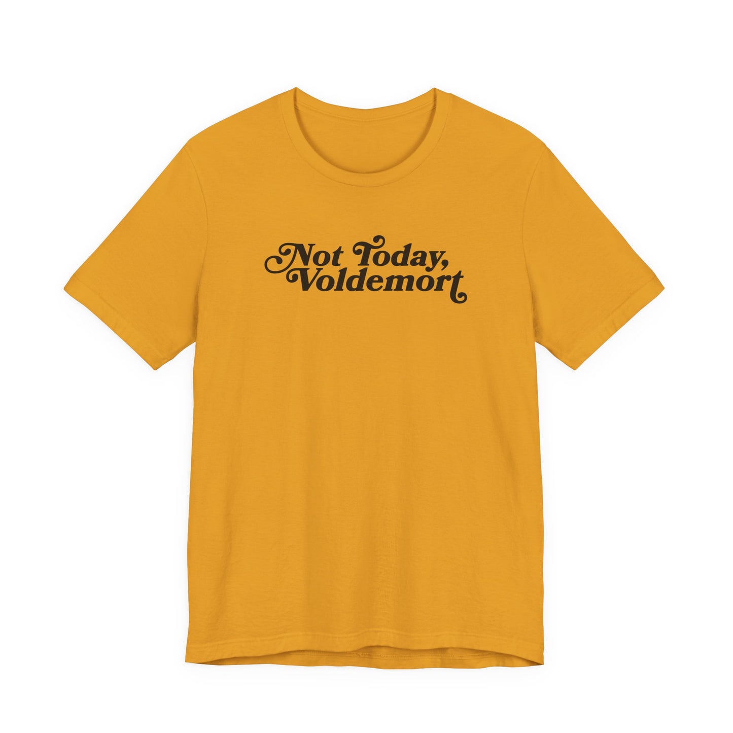 Not Today, Voldemort T-Shirt — Funny Wizard Quote Tee for Fans & Gifts