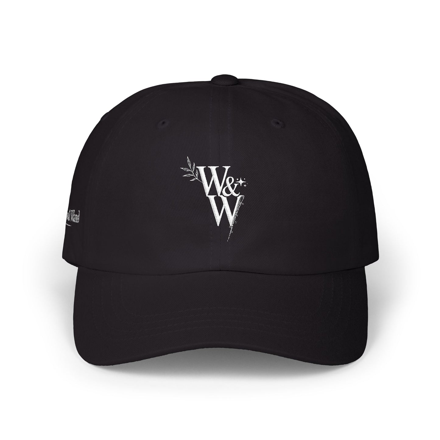 Distressed W&W Embroidered Dad Cap