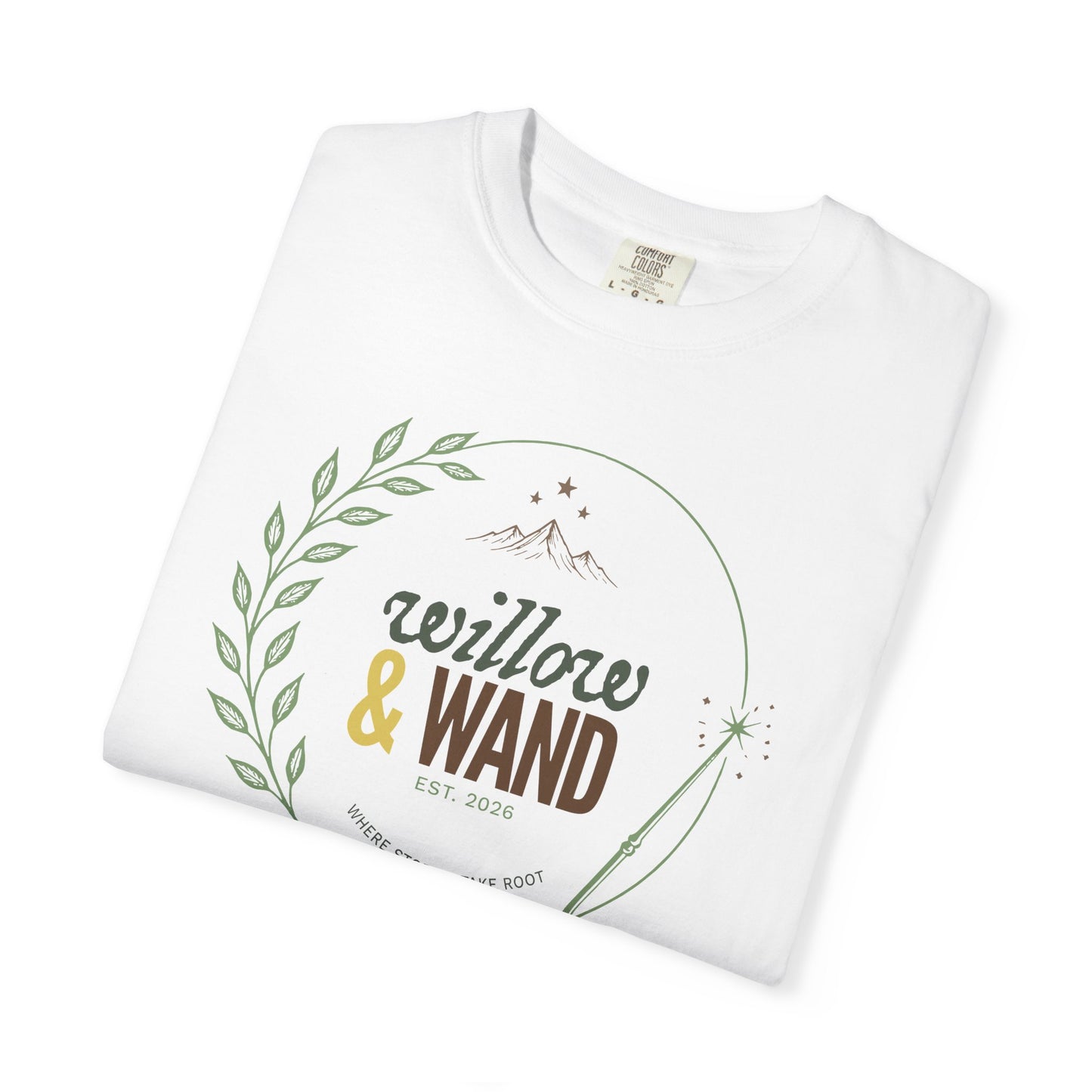 W&W Botanical Logo — Comfort Colors Tee