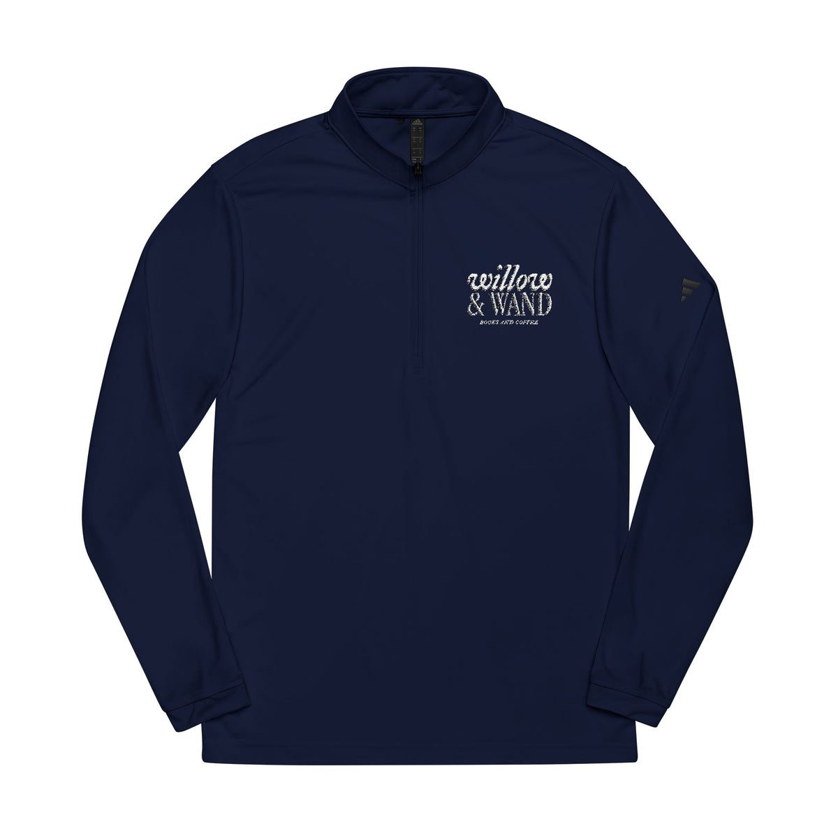 Adidas Embroidered Quarter-Zip Pullover
