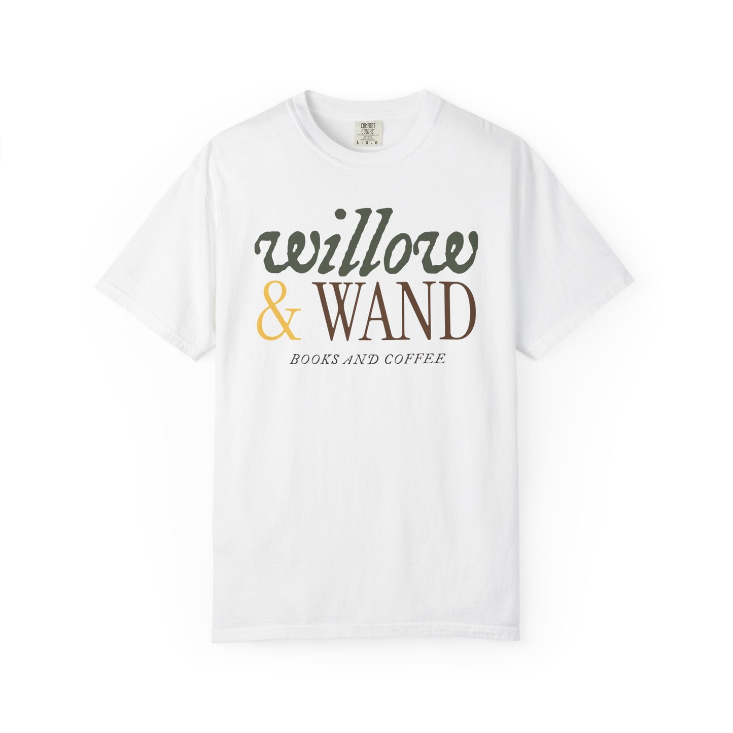 Willow & Wand Books and Coffee T-Shirt