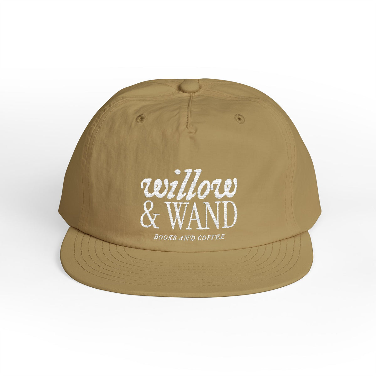 Surf Cap — Willow & Wand Embroidered Logo Snapback Hat