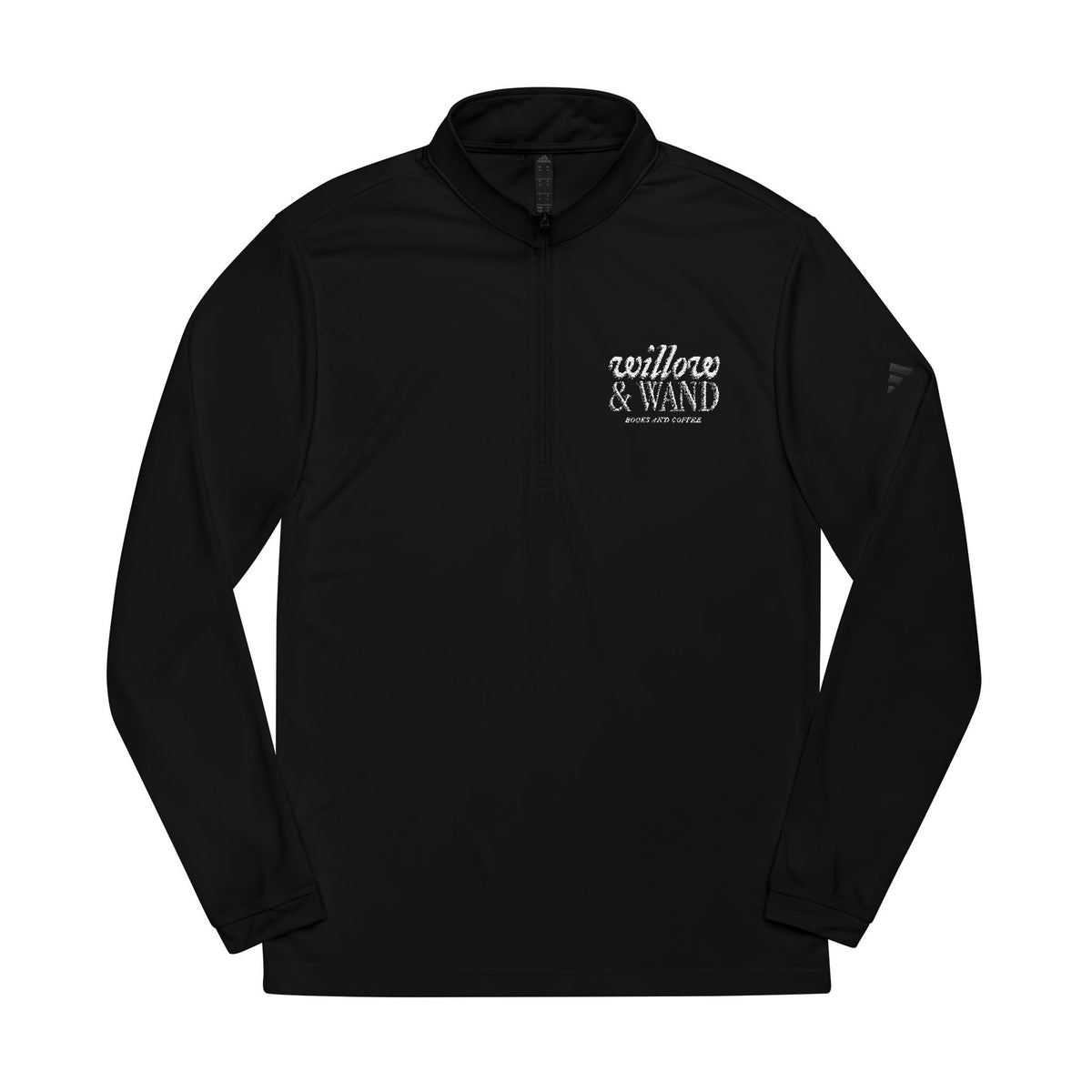 Adidas Embroidered Quarter-Zip Pullover