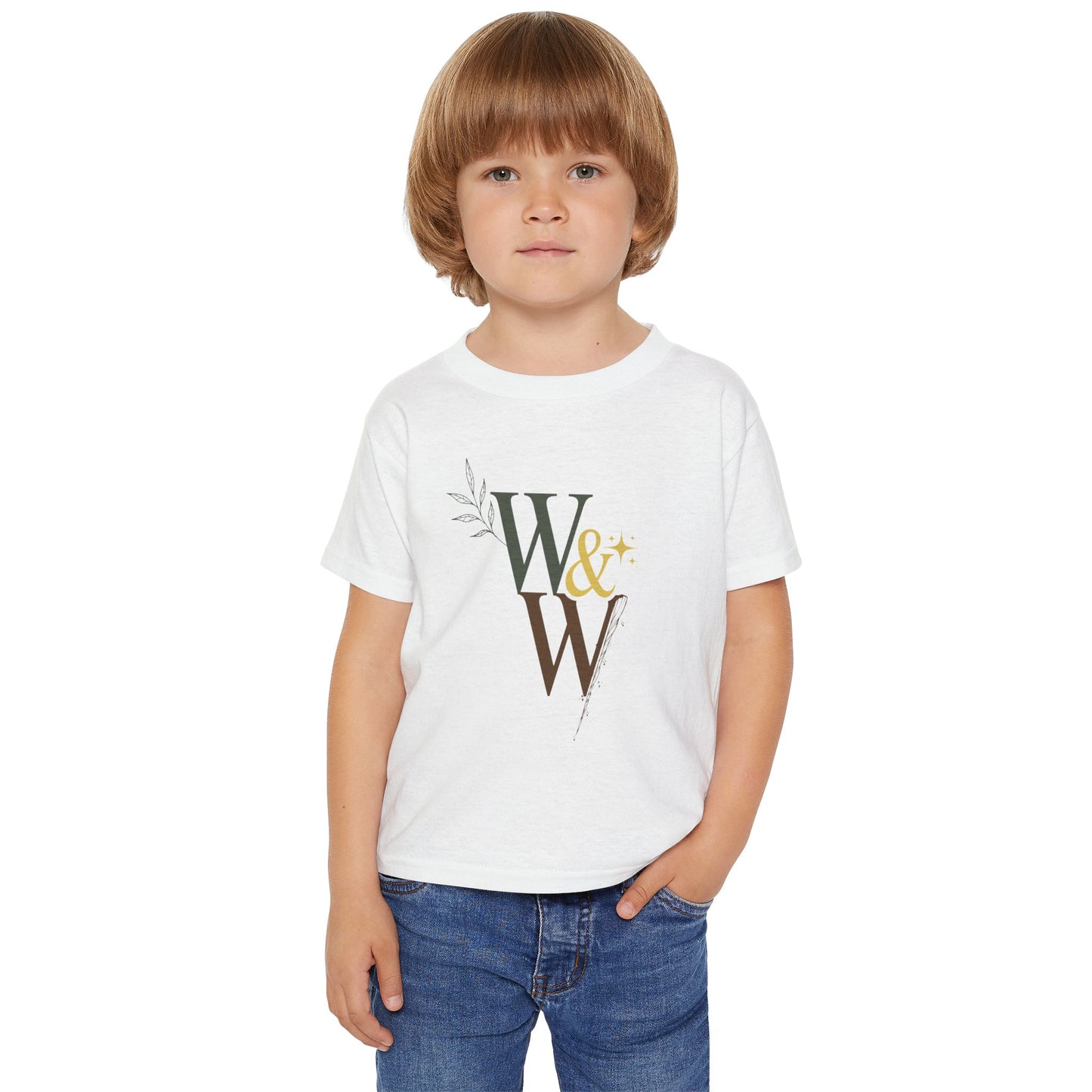 W & W Monogram Toddler T‑Shirt