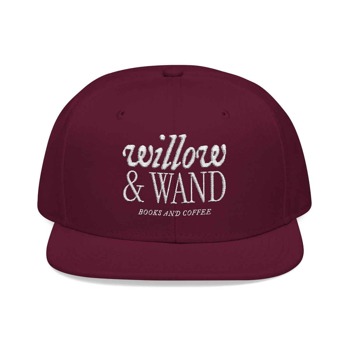 Embroidered Snapback Hat