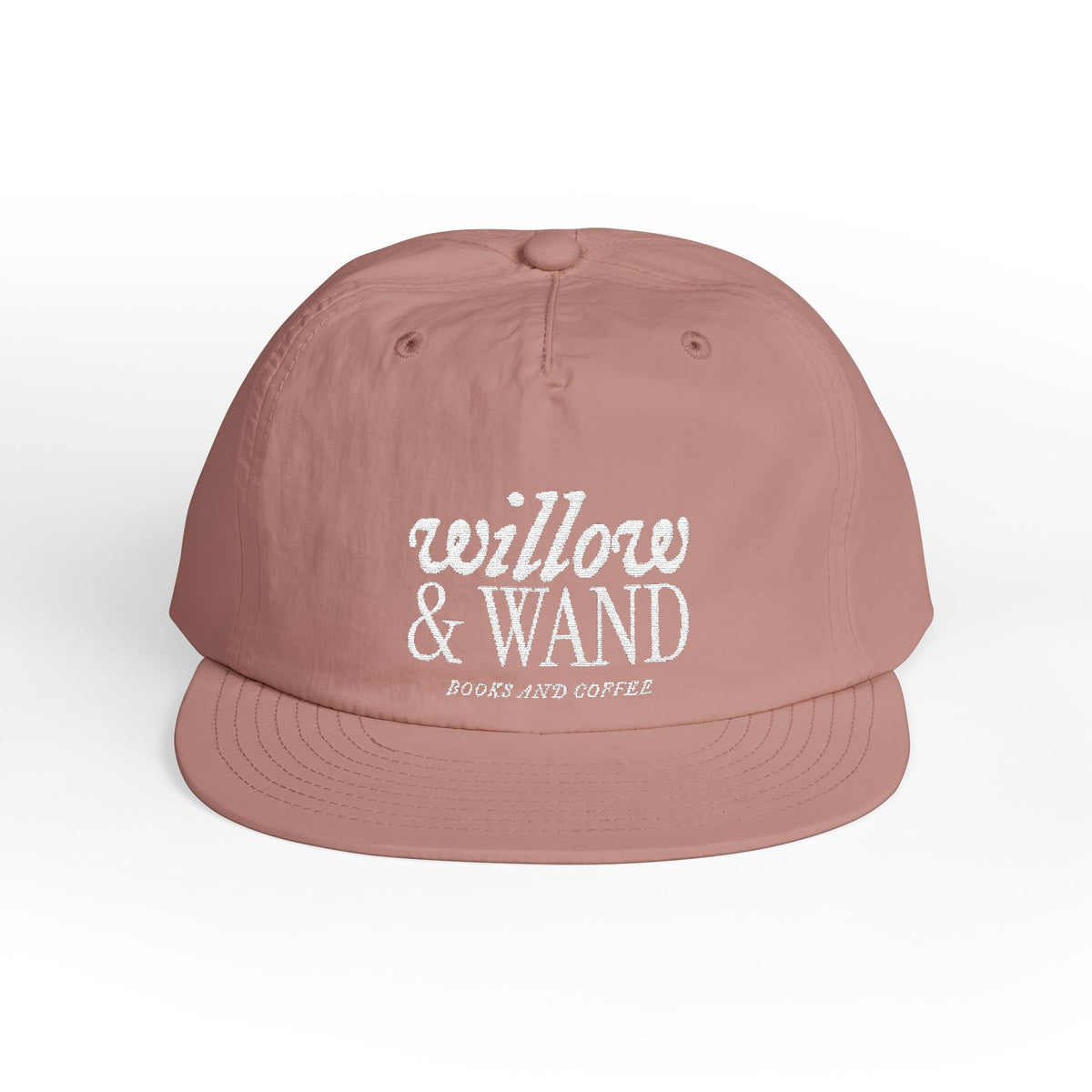 Surf Cap — Willow & Wand Embroidered Logo Snapback Hat