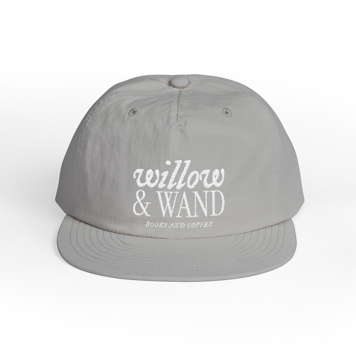 Surf Cap — Willow & Wand Embroidered Logo Snapback Hat