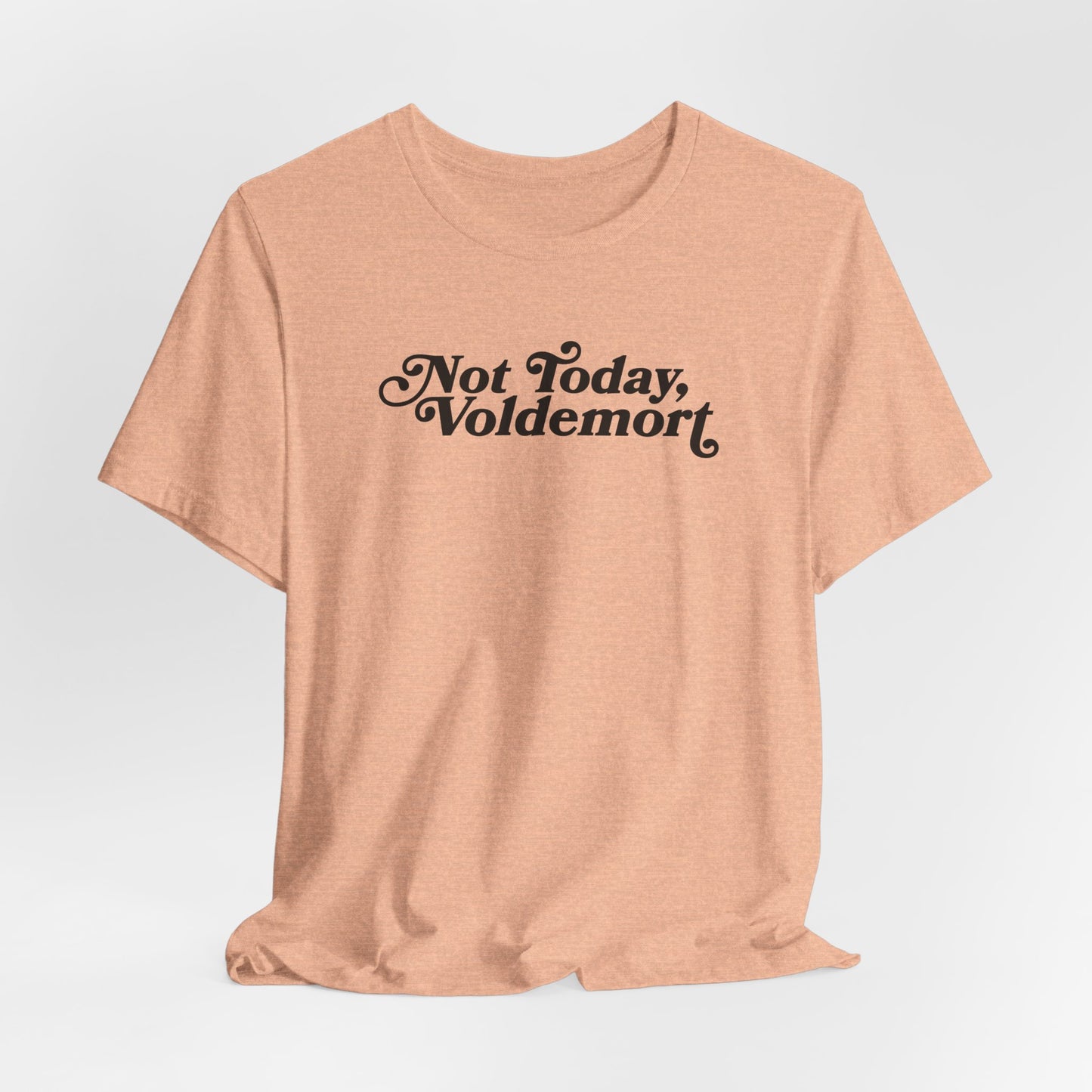 Not Today, Voldemort T-Shirt — Funny Wizard Quote Tee for Fans & Gifts