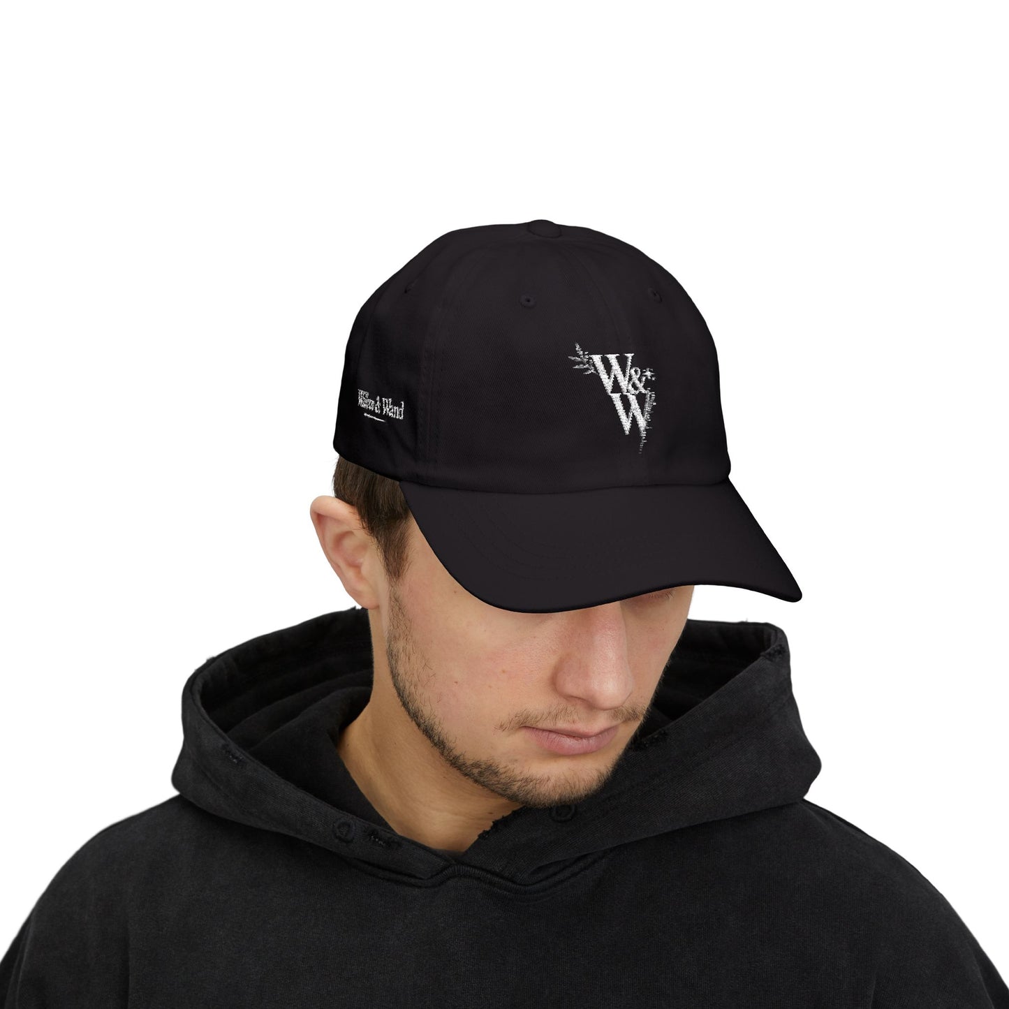 Distressed W&W Embroidered Dad Cap