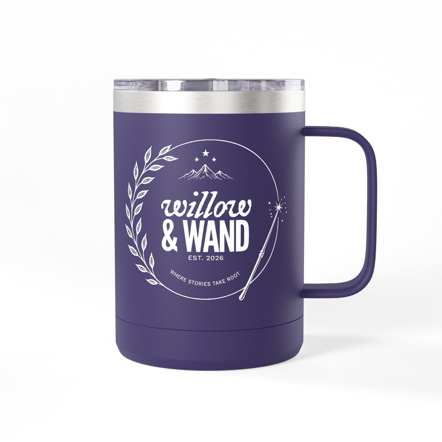 Willow & Wand 15oz Insulated Travel Mug Tumbler