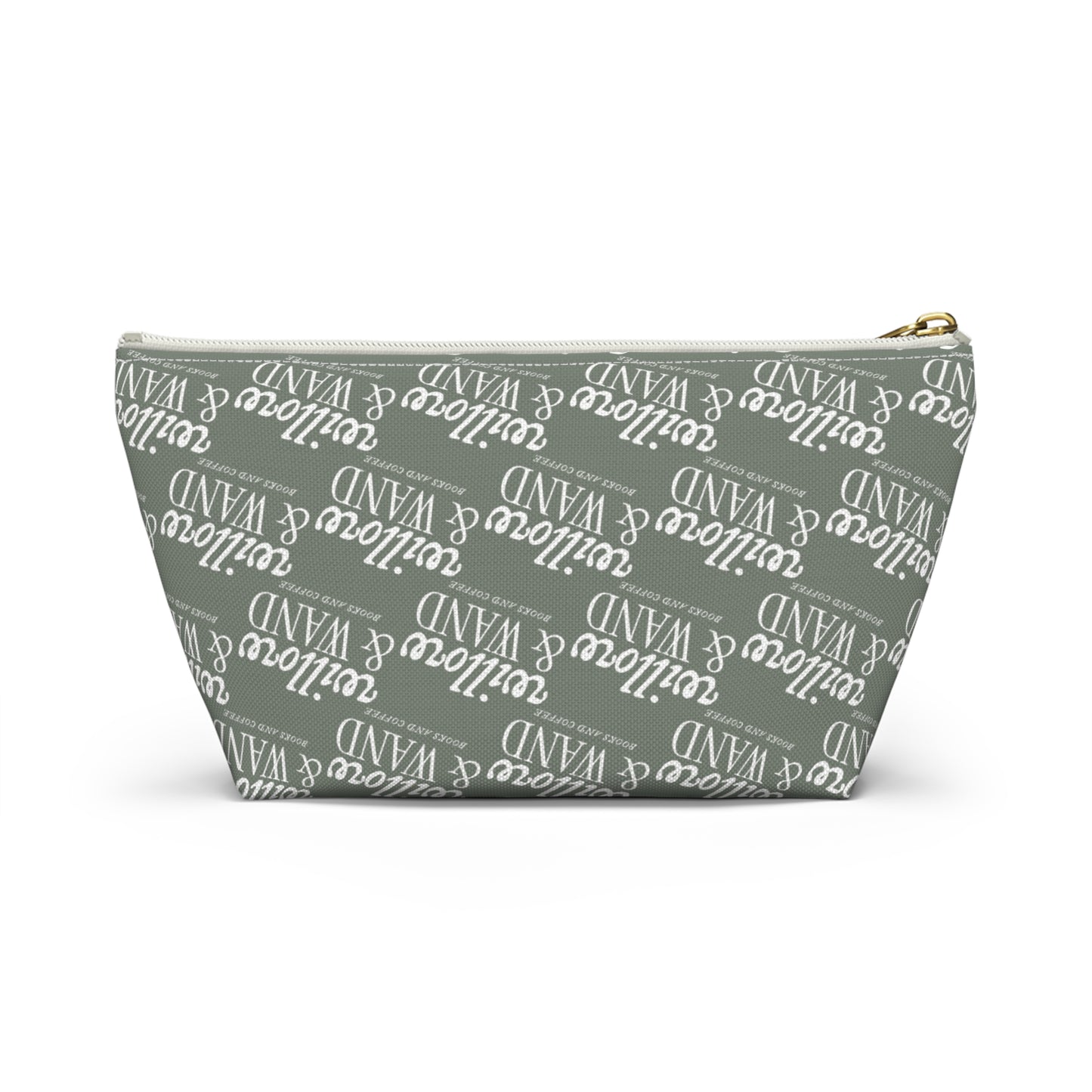 Willow & Wand Zip Accessory Pouch — T‑Bottom Cosmetic Bag