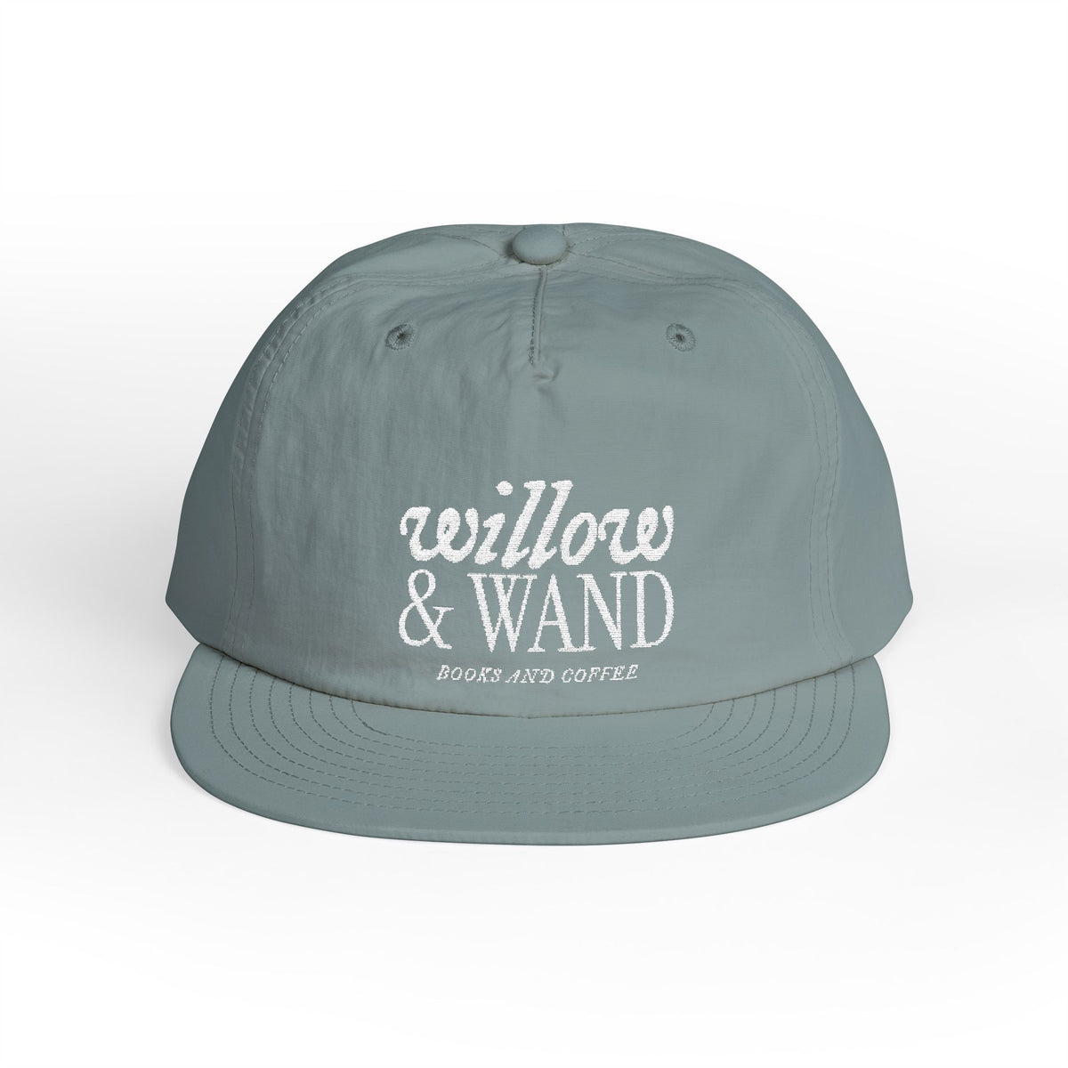 Surf Cap — Willow & Wand Embroidered Logo Snapback Hat