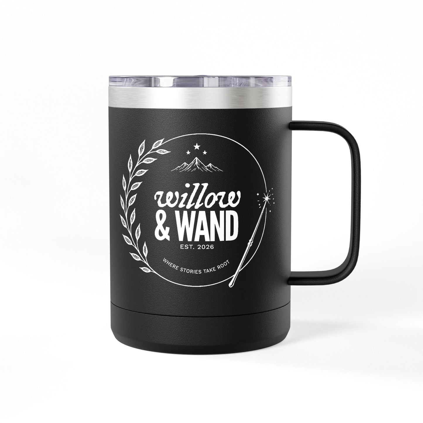 Willow & Wand 15oz Insulated Travel Mug Tumbler