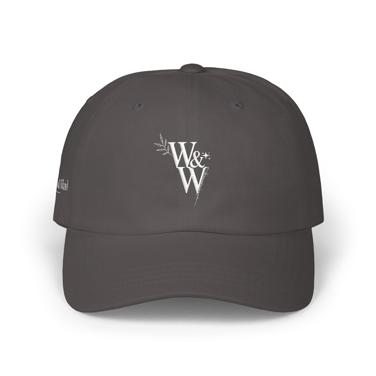 Distressed W&W Embroidered Dad Cap
