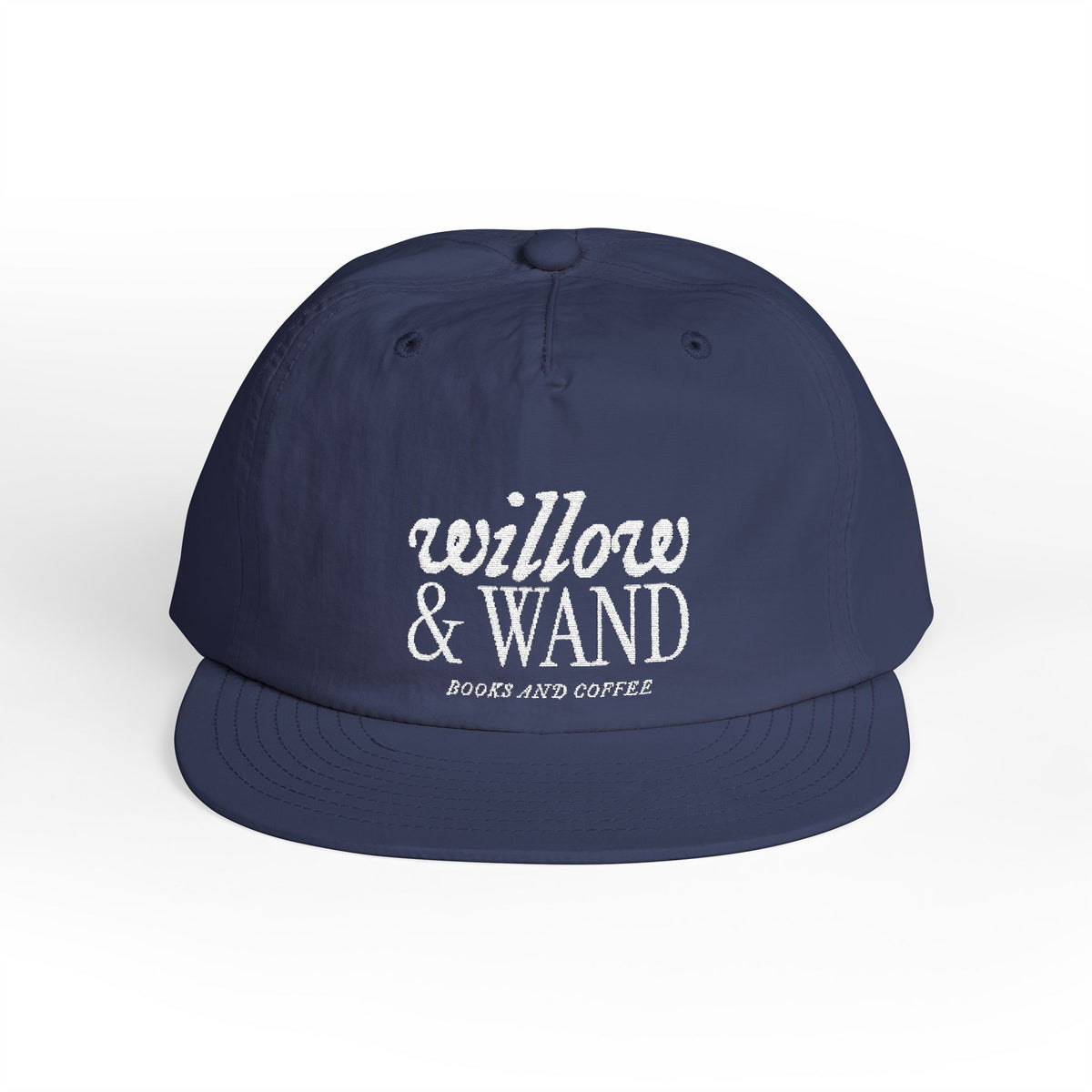 Surf Cap — Willow & Wand Embroidered Logo Snapback Hat