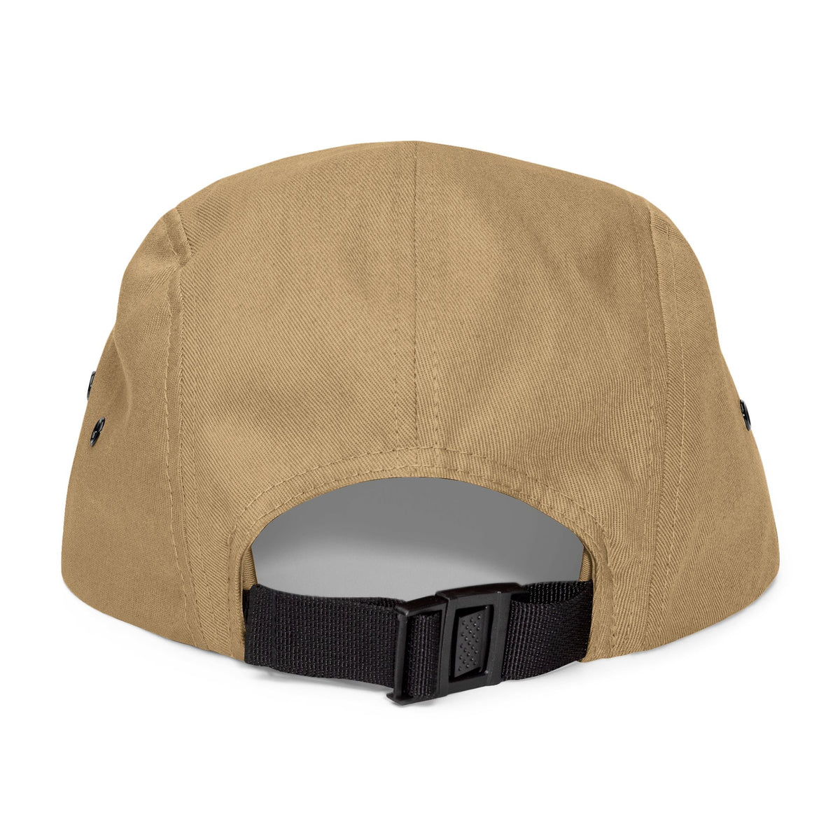 Willow & Wand Embroidered 5-Panel Cap – Casual Tan Hat with Script Logo