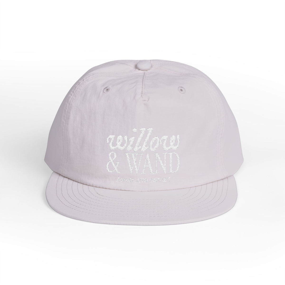 Surf Cap — Willow & Wand Embroidered Logo Snapback Hat