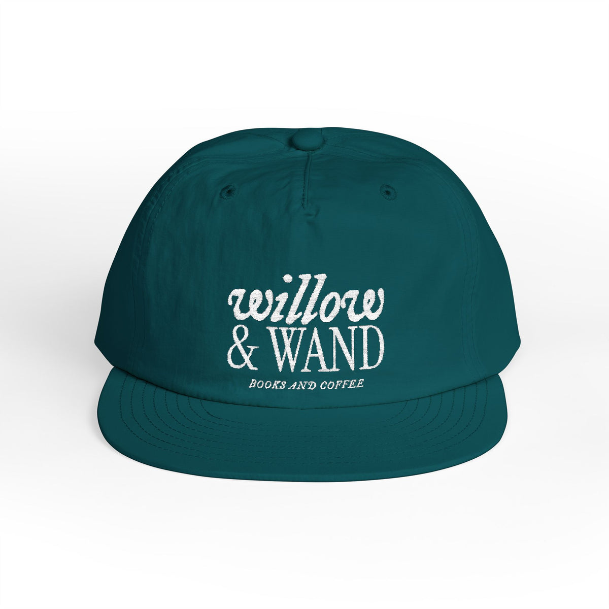 Surf Cap — Willow & Wand Embroidered Logo Snapback Hat