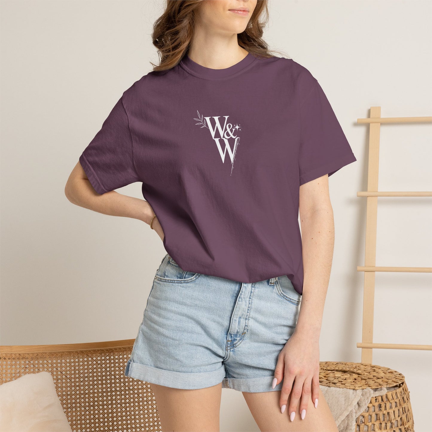 Willow & Wand Comfort Colors T-Shirt — Branded Book Community Tee