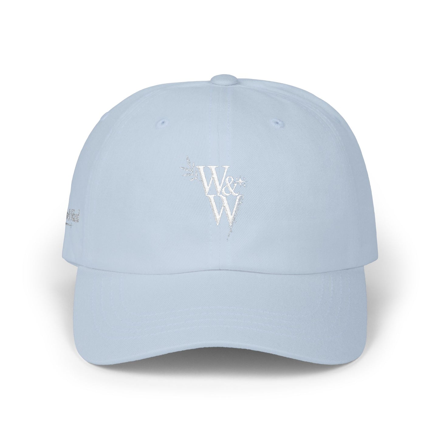 Distressed W&W Embroidered Dad Cap