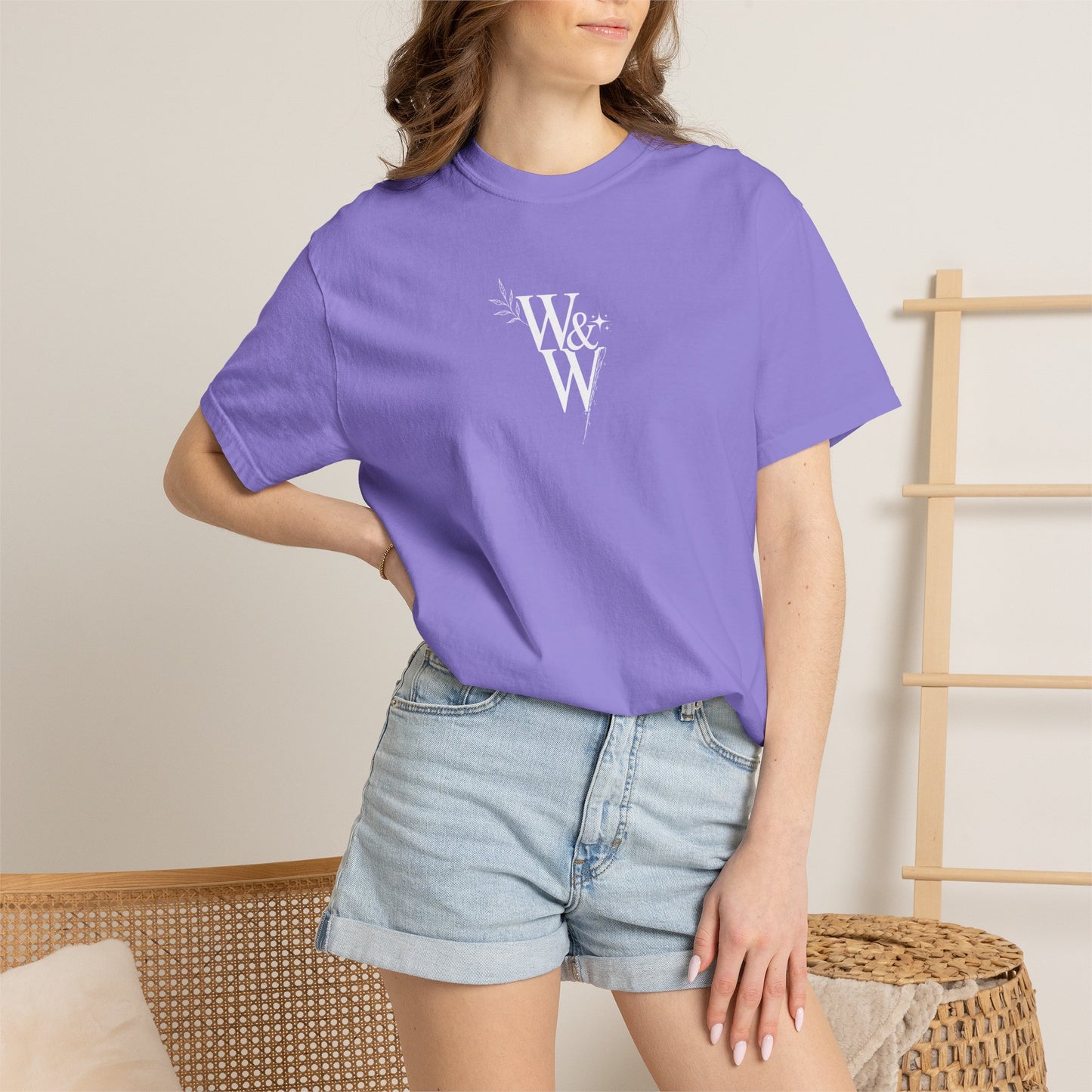 Willow & Wand Comfort Colors T-Shirt — Branded Book Community Tee