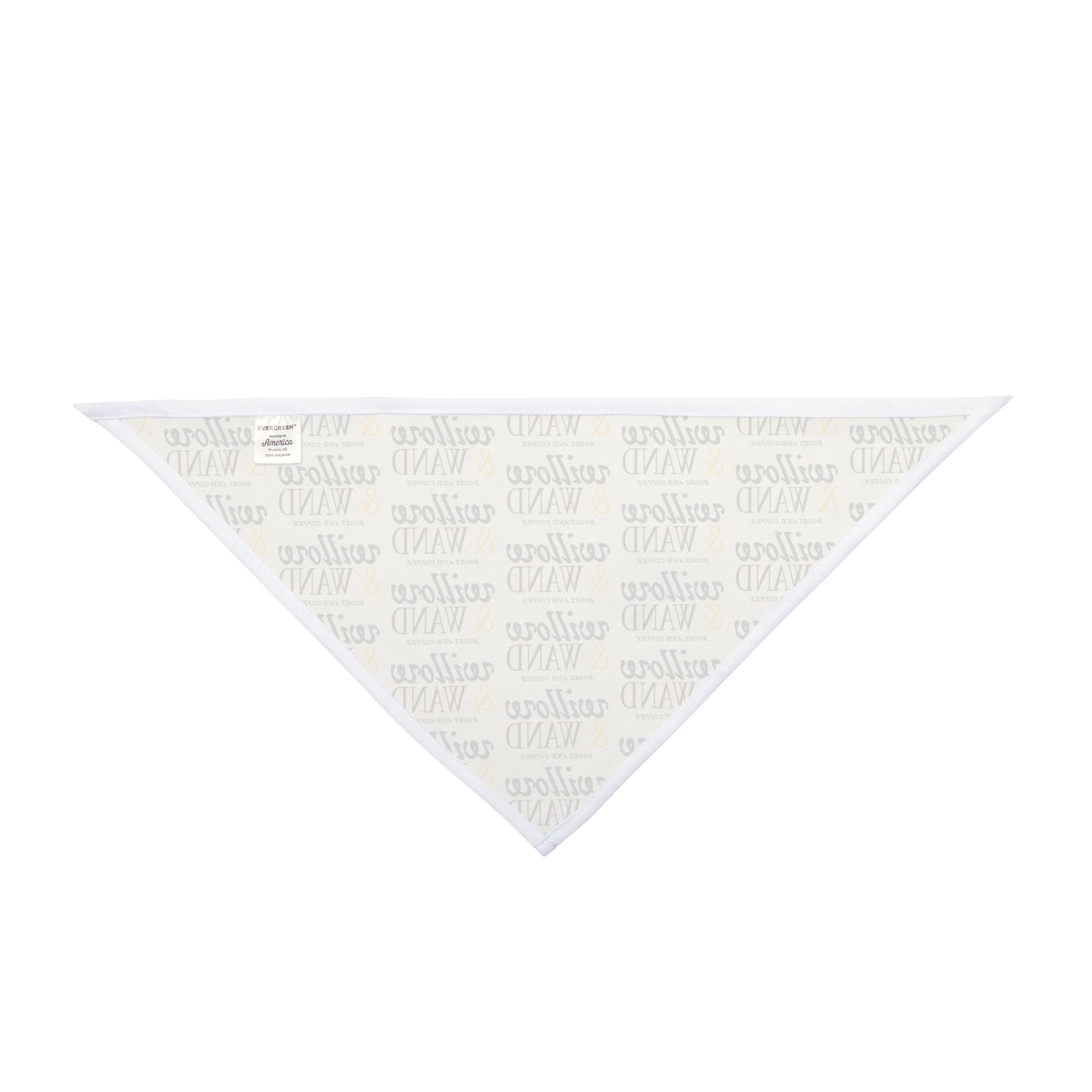 Personalized 'Willow' Pet Bandana — Repeat Pattern