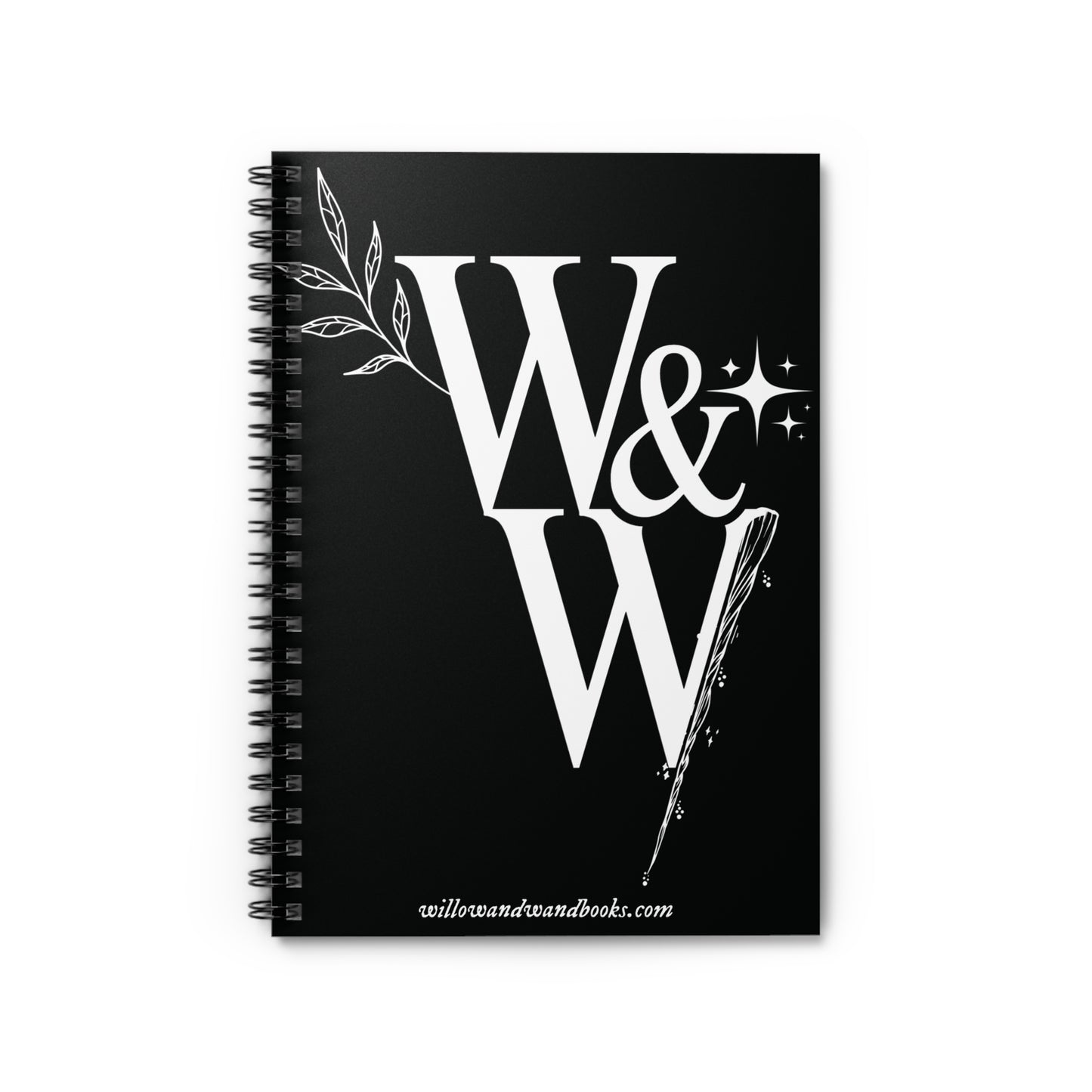 Willow & Wand Books Monogram Spiral Notebook — Ruled Journal