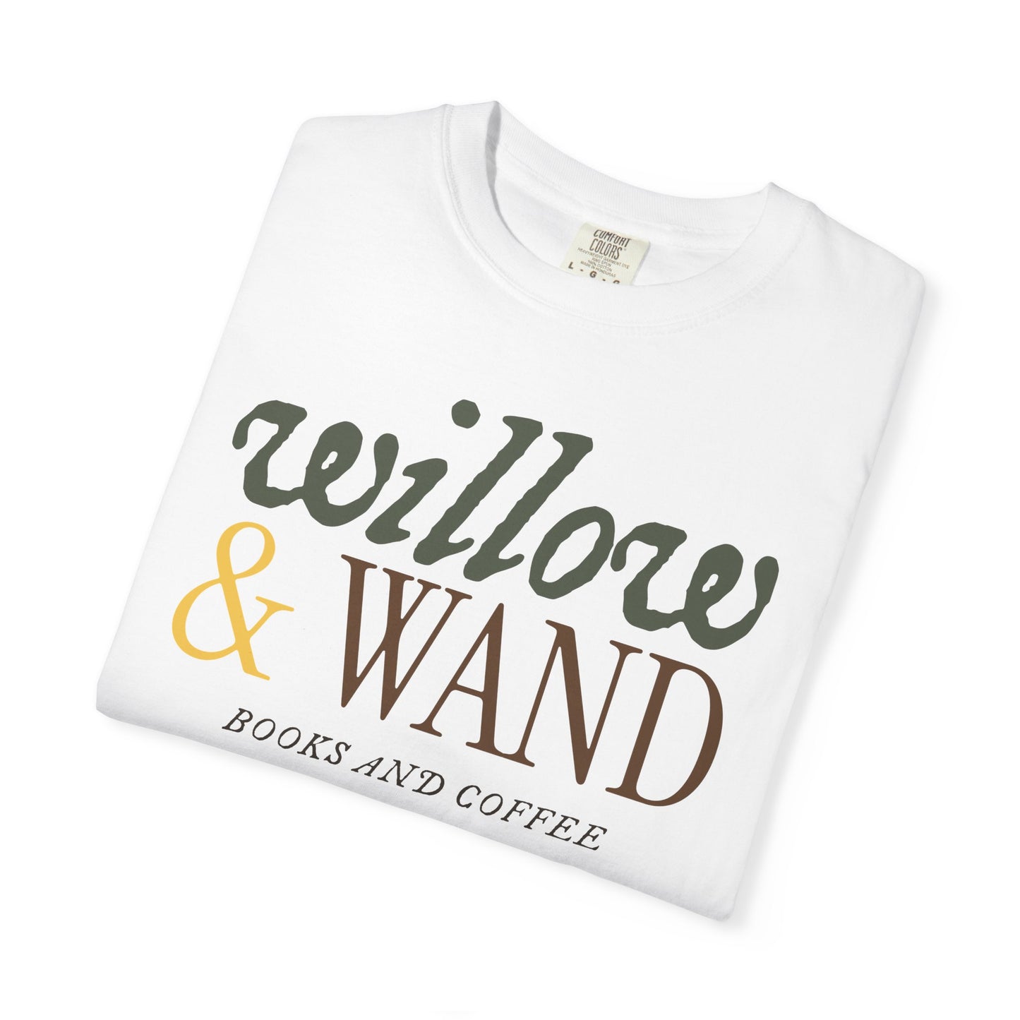 Willow & Wand Books and Coffee T-Shirt