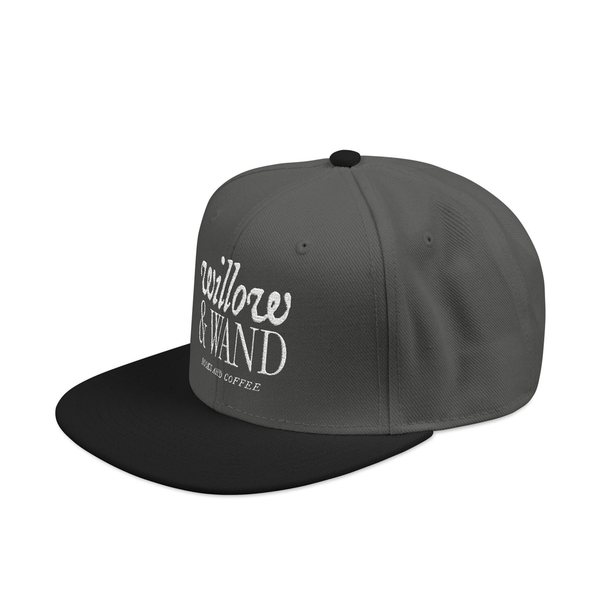 Embroidered Snapback Hat