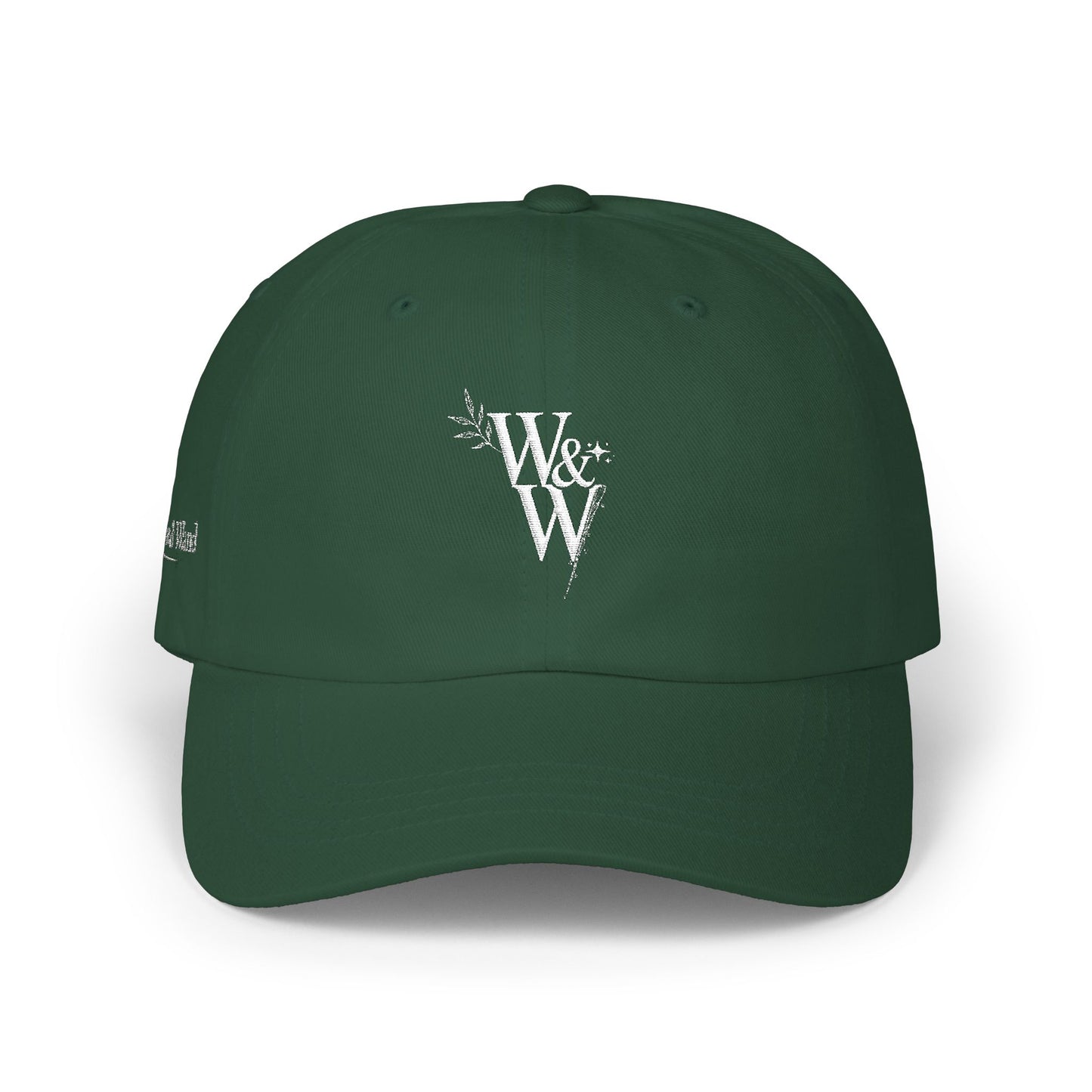 Distressed W&W Embroidered Dad Cap