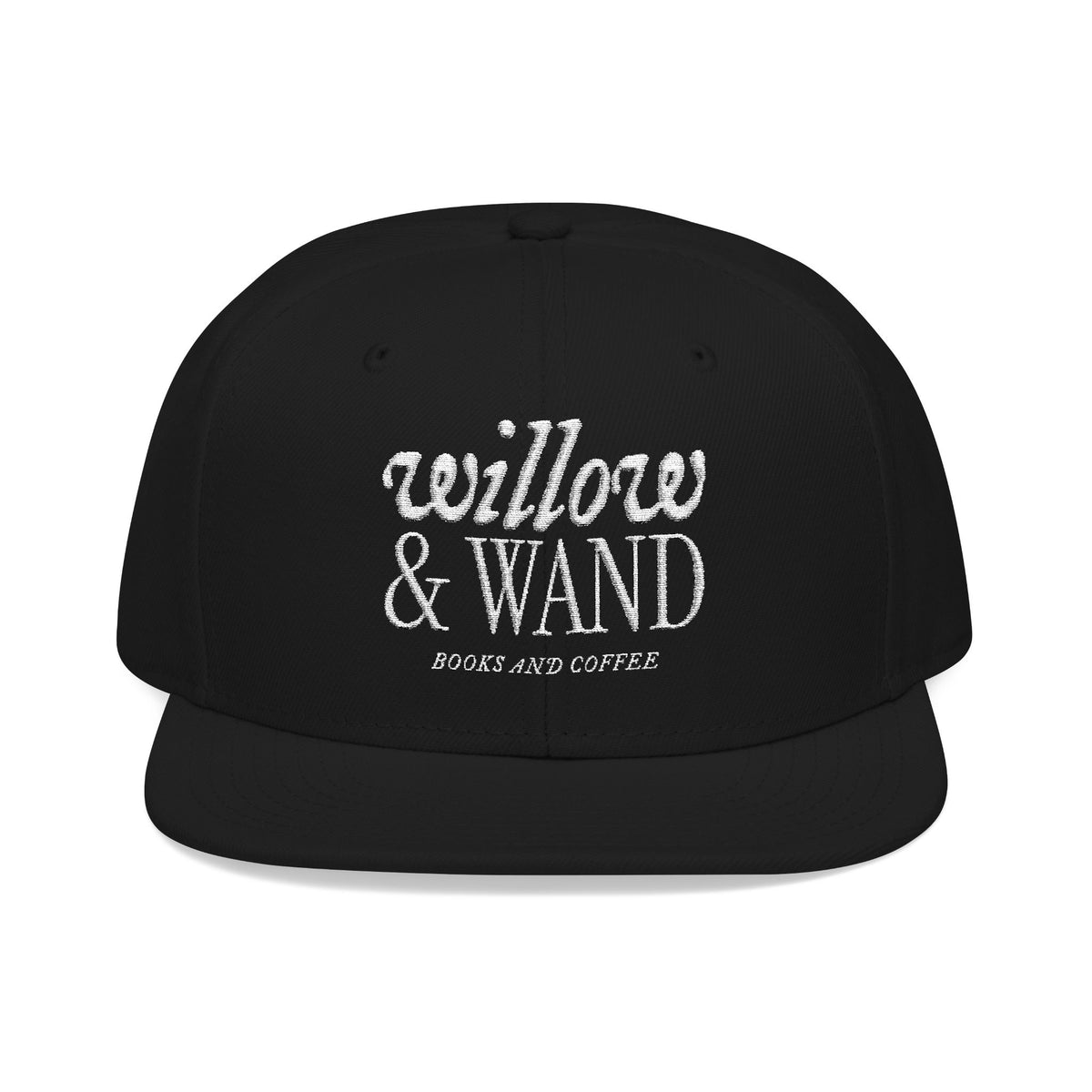Embroidered Snapback Hat
