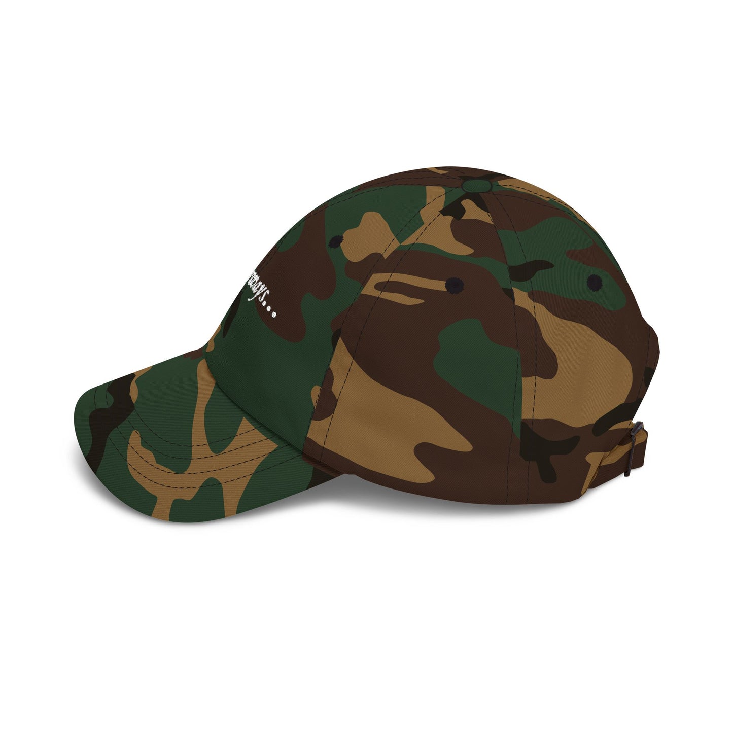'so anyways...' Classic Dad Cap — Casual Military-Style Baseball Hat