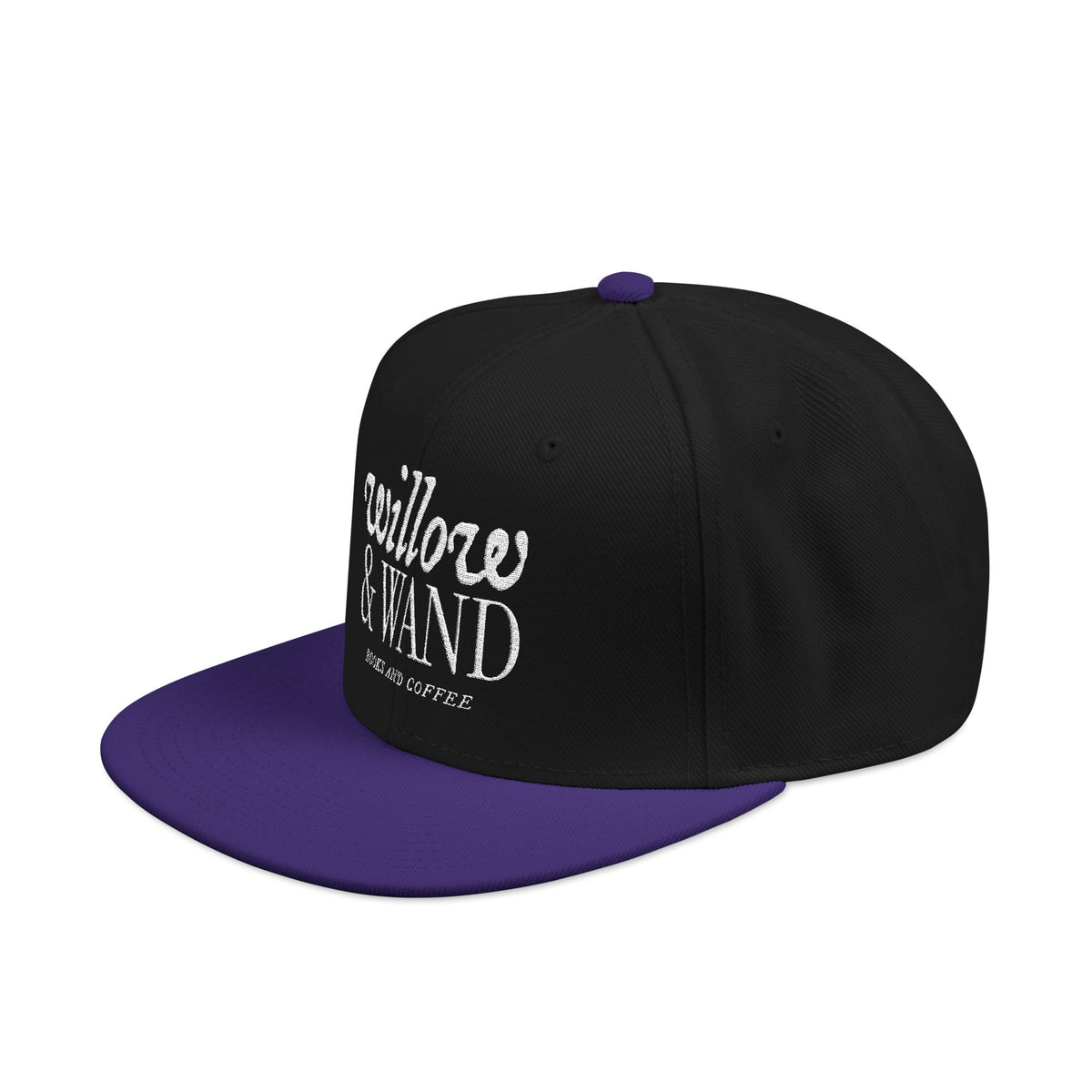 Embroidered Snapback Hat