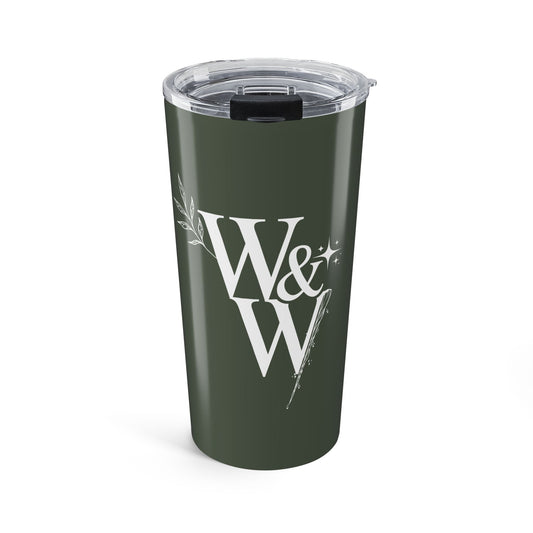 W& W Monogram 20oz Stainless Steel Tumbler