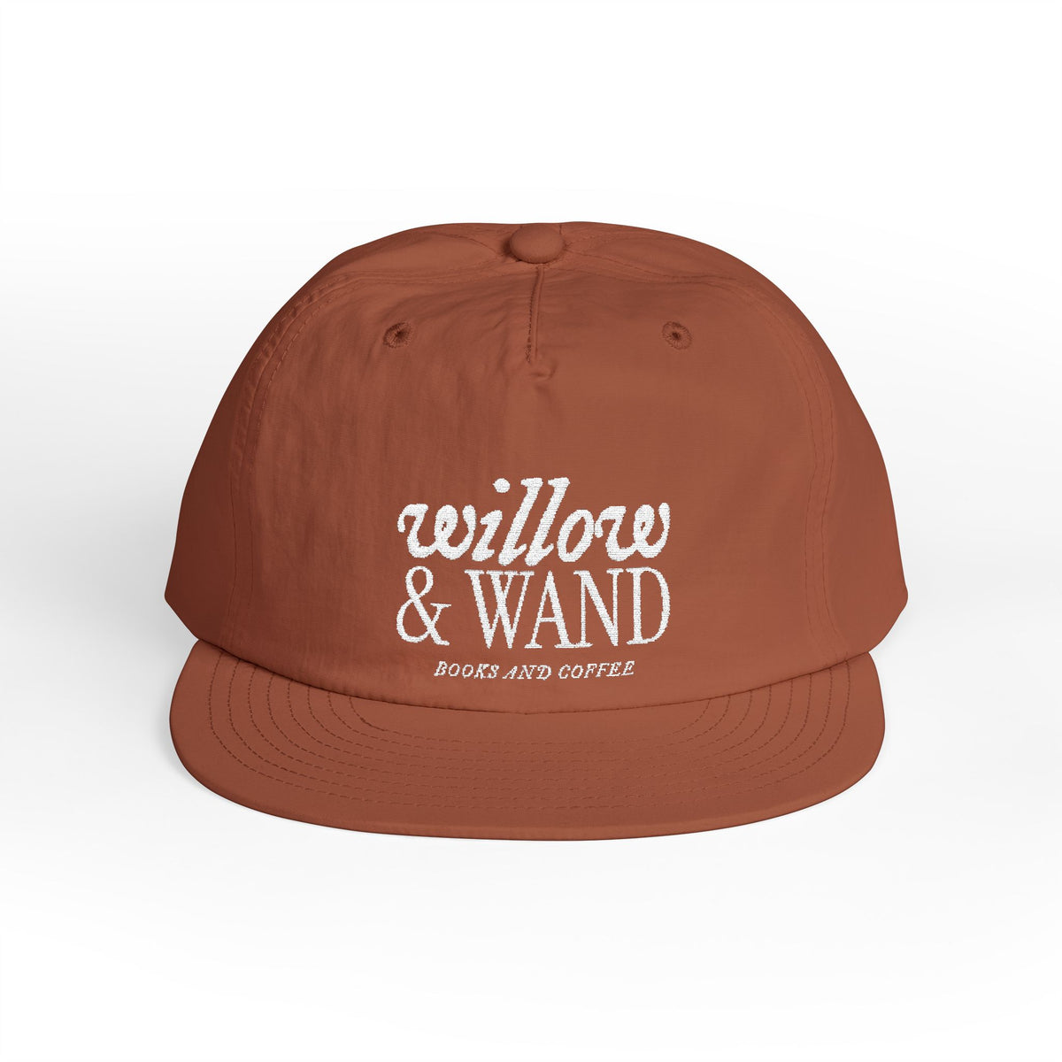 Surf Cap — Willow & Wand Embroidered Logo Snapback Hat
