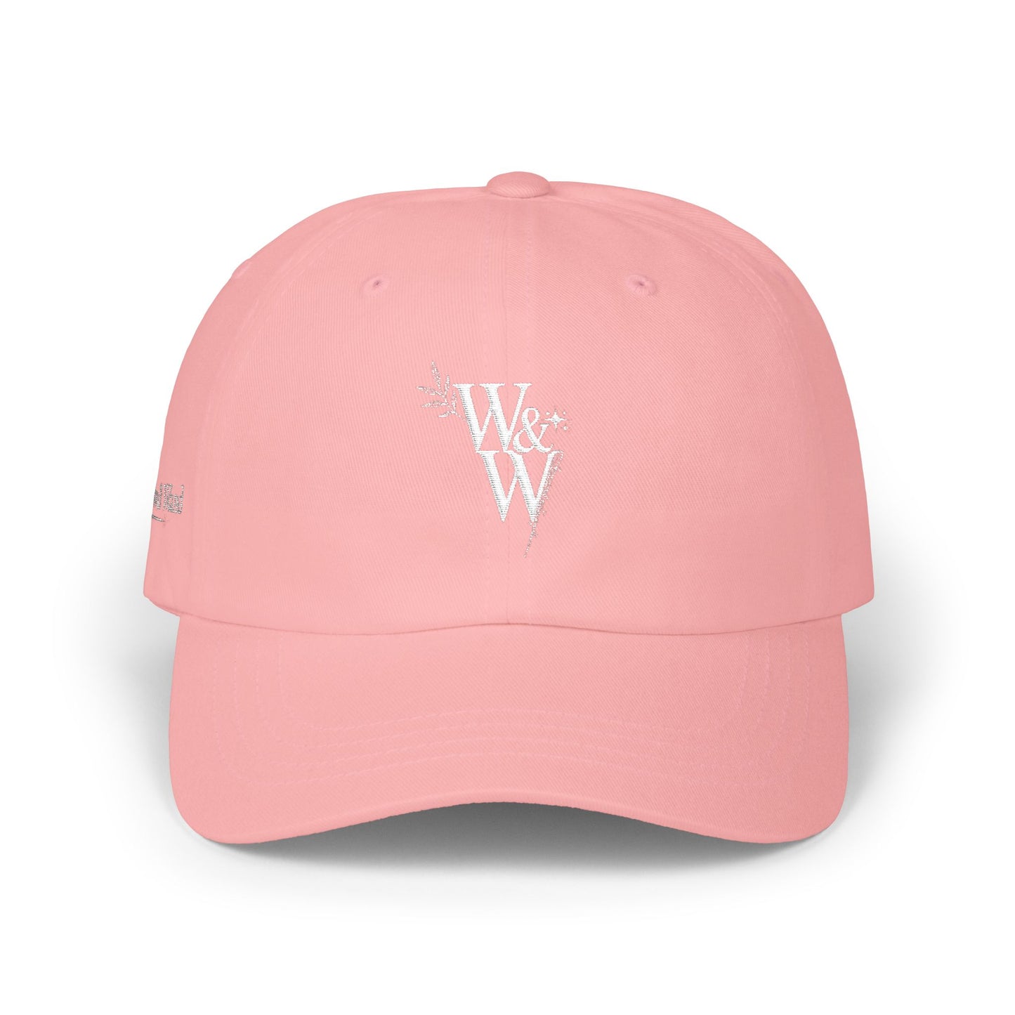 Distressed W&W Embroidered Dad Cap