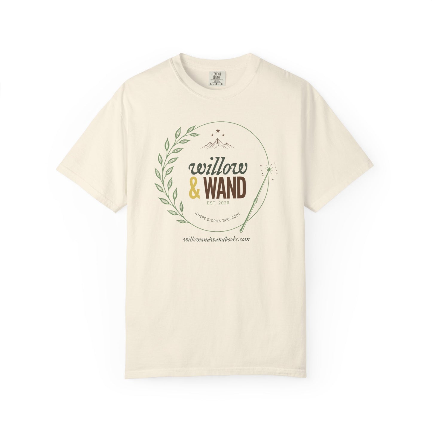 W&W Botanical Logo — Comfort Colors Tee