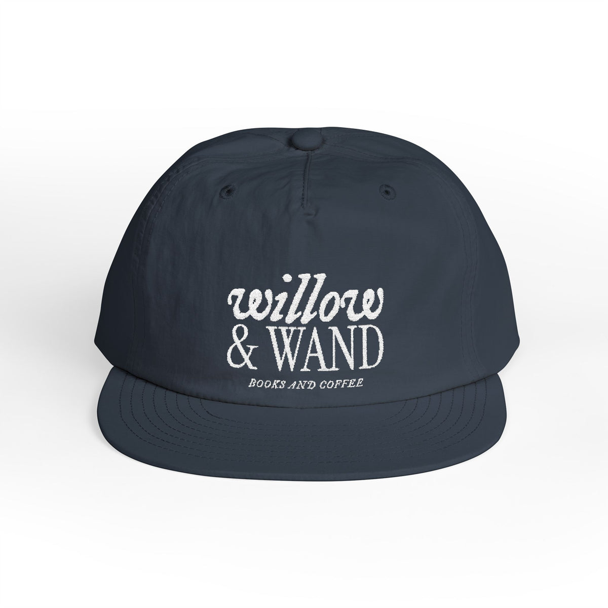 Surf Cap — Willow & Wand Embroidered Logo Snapback Hat