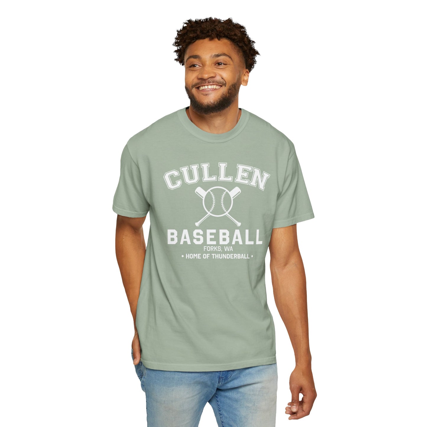 Vampire Baseball Team T-Shirt — Forks 'Home of Thunder ball' Vintage Tee