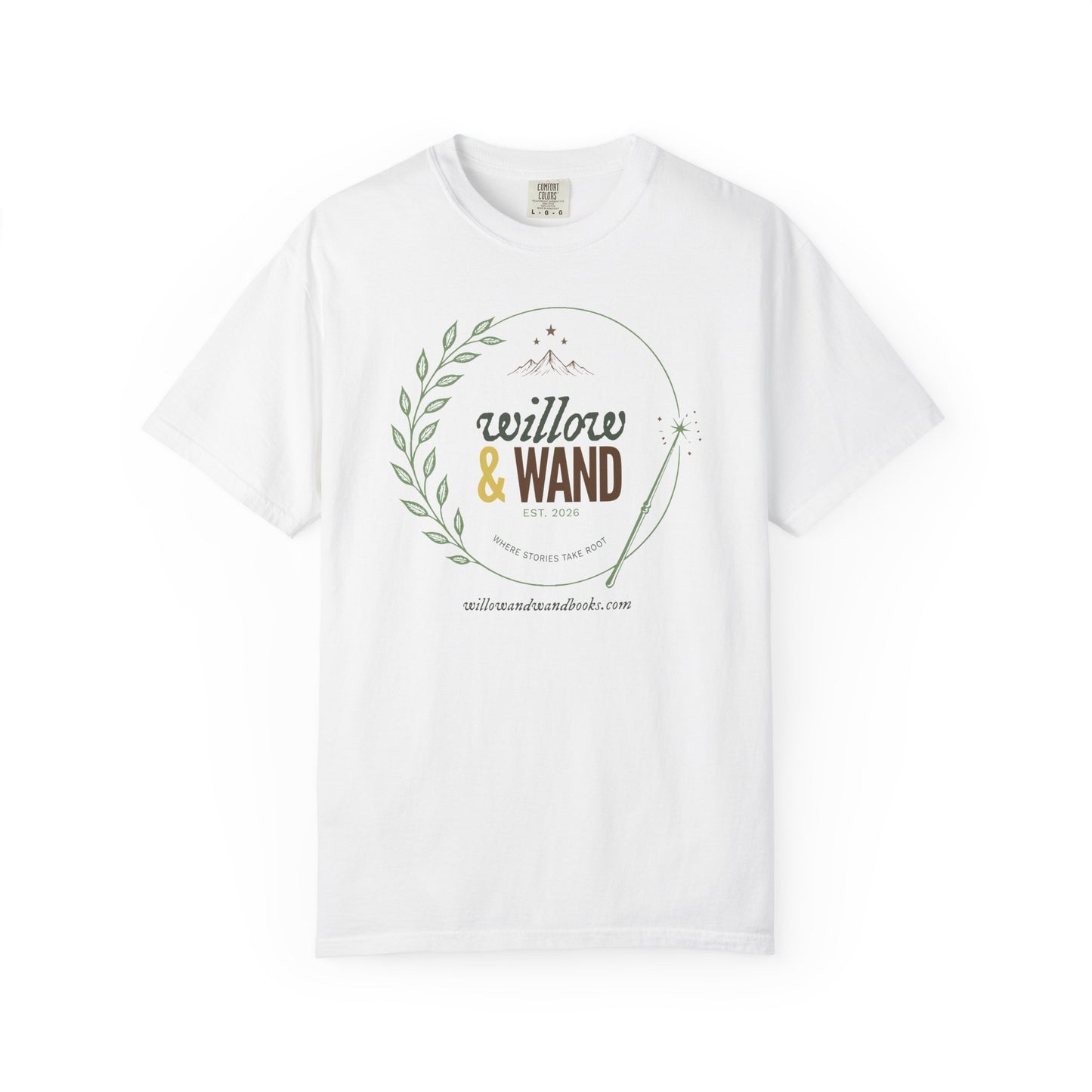 W&W Botanical Logo — Comfort Colors Tee